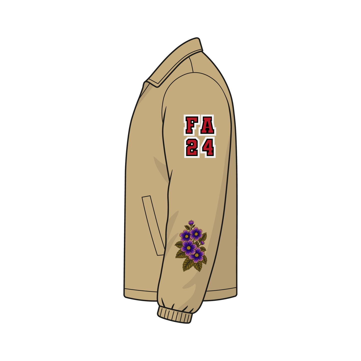 Delta Sigma Theta Fall 2024 Line Jacket