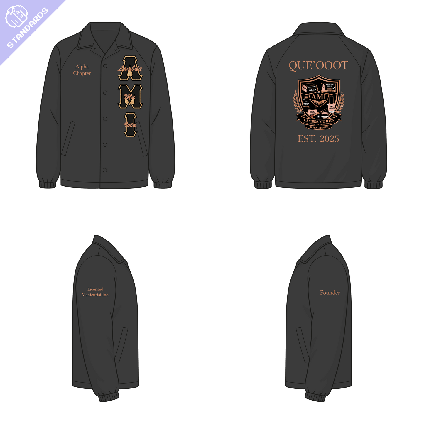 Lambda Mu Iota Standard Line Jacket