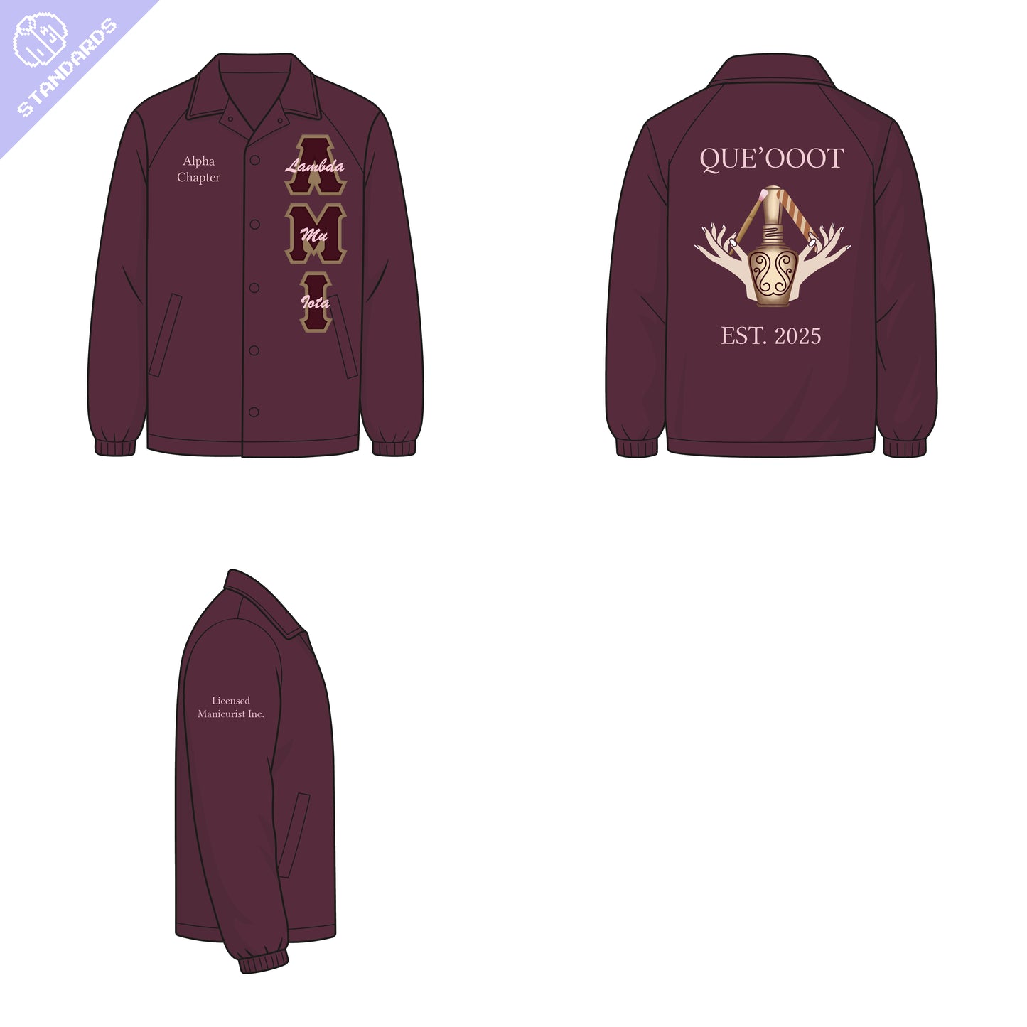 Lambda Mu Iota Standard Line Jacket