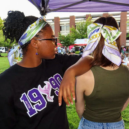 aKDPhi Iris and Hourglass Bandana