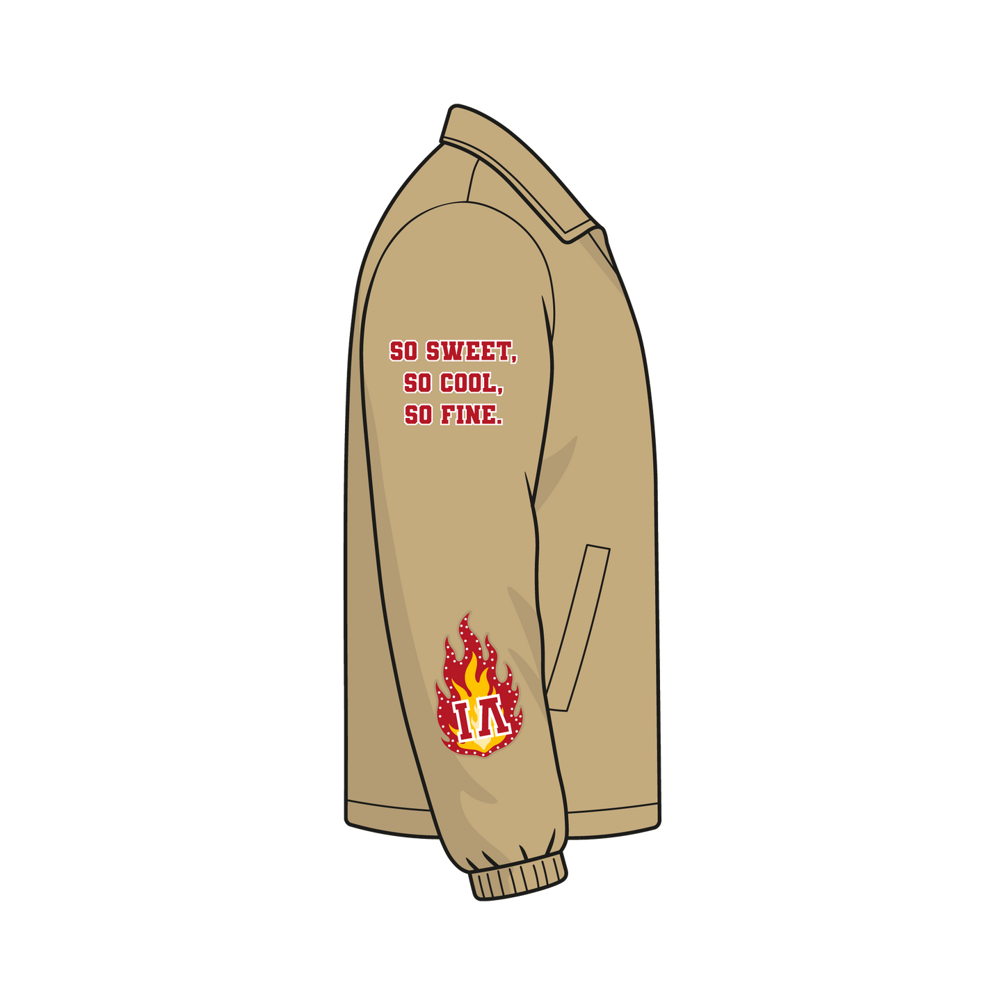 Delta Sigma Theta Fall 2024 Line Jacket