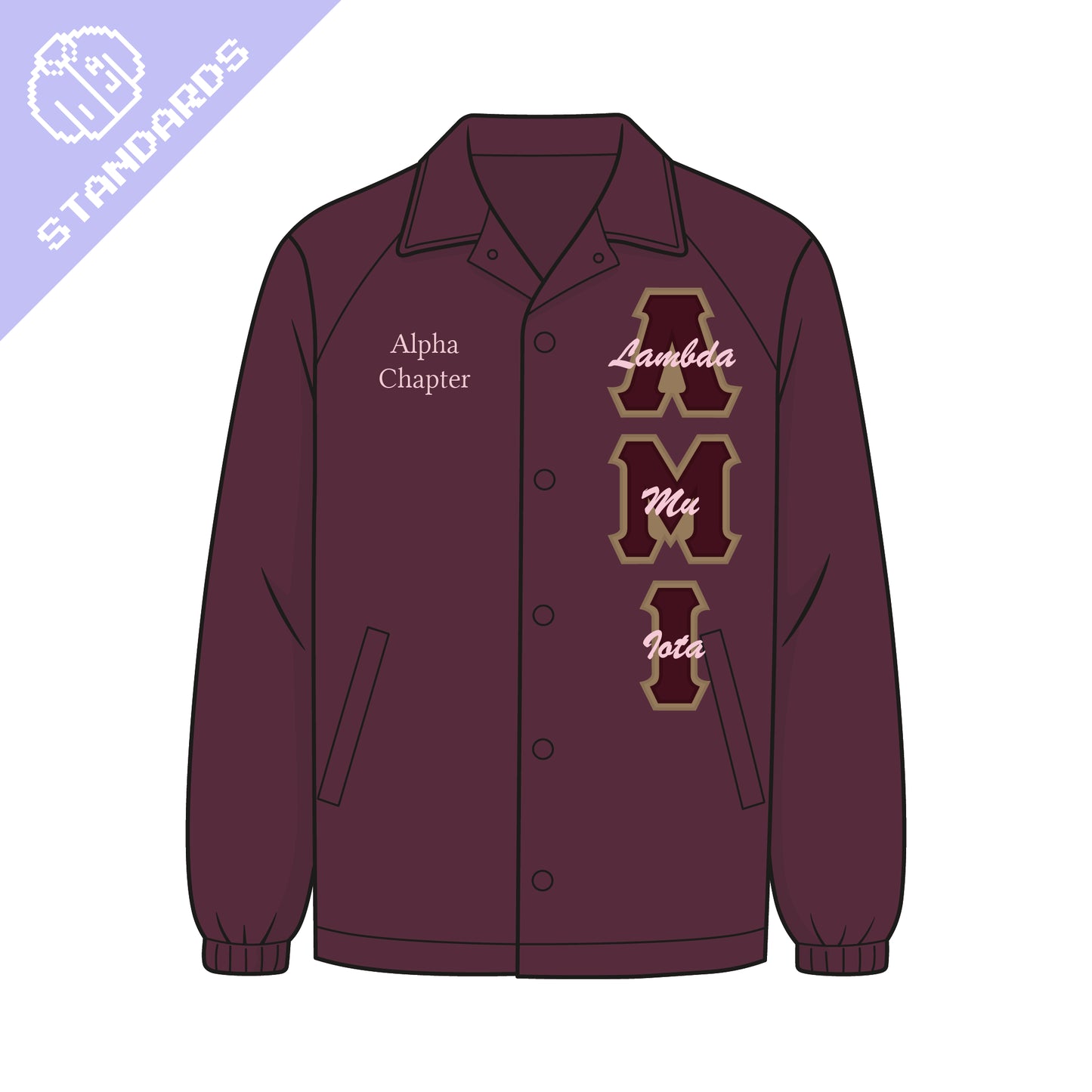 Lambda Mu Iota Standard Line Jacket